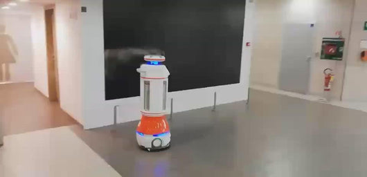 Keenon UVC disinfection robot M2
