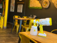 Load image into Gallery viewer, EZE Cordless Handheld Disinfectant Spayer CX-33 Yellow and White
