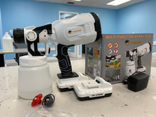 Load image into Gallery viewer, EZE Cordless Handheld Disinfectant Spayer CX-33 Black and White

